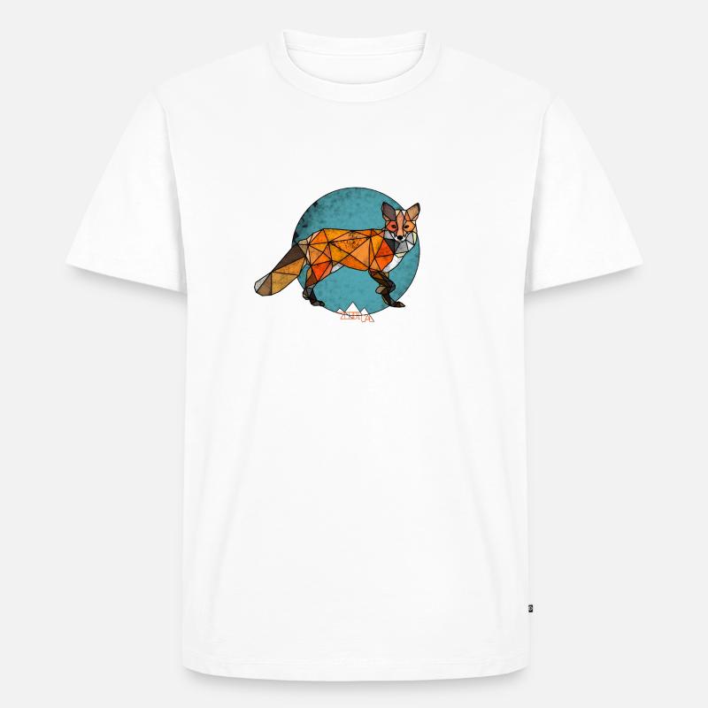 fox - Männer Premium Bio T-Shirt - undefined