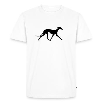Galgo Español - T-shirt Premium bio Homme - blanc - Devant - Nico (187cm)