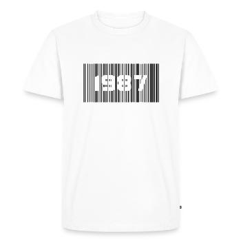 Year of birth Born In 1987 - Made in 1987 - Men's Premium Organic T-Shirt - white - Front - Nico (187cm)