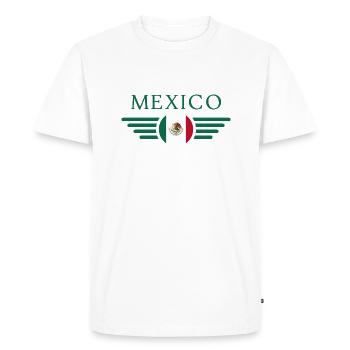 Mexico - Men's Premium Organic T-Shirt - white - Front - Nico (187cm)