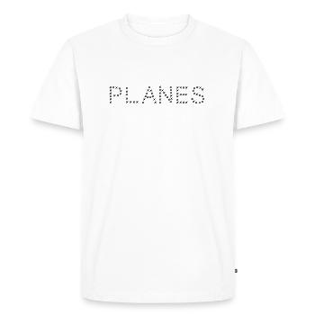 Planes plane avions avions - T-shirt Premium bio Homme - blanc - Devant - Nico (187cm)