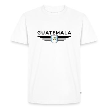 I Love Guatemala, Style Design T-Shirt - Men's Premium Organic T-Shirt - white - Front - Nico (187cm)