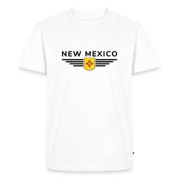 New Mexico Fan T-Shirt – a must-have for fans! - Men's Premium Organic T-Shirt - white - Front - Nico (187cm)