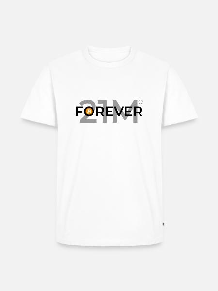 Forever 21M Grey - Men's Premium Organic T-Shirt - white
