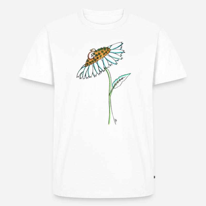 Der Gärtner - Männer Premium Bio T-Shirt - Weiß