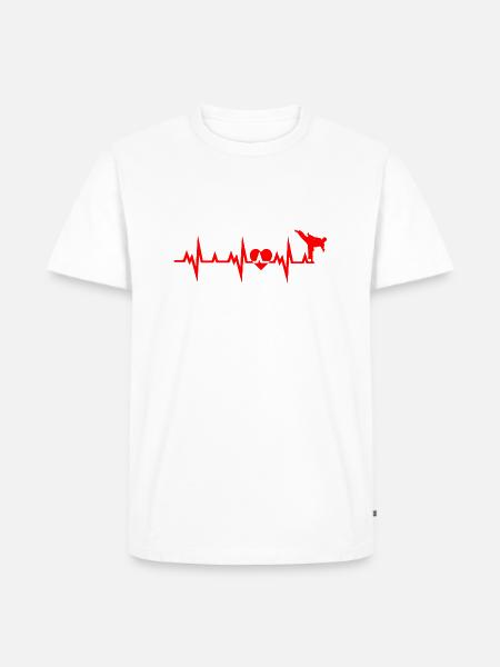 Karaté Boxe Combat - T-shirt Premium bio Homme - blanc