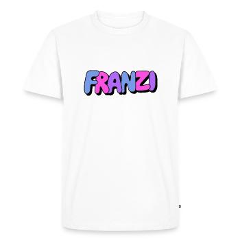 Anonyme - T-shirt Premium bio Homme - blanc - Devant - Nico (187cm)