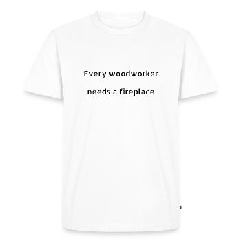 Plumber Funshirt present idea - Men's Premium Organic T-Shirt - white - Front - Nico (187cm)