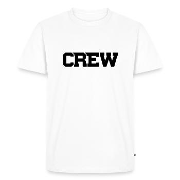 équipage - T-shirt Premium bio Homme - blanc - Devant - Nico (187cm)