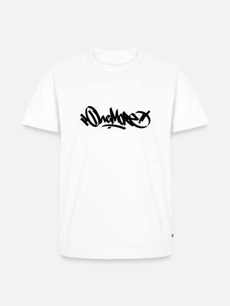 One More - Männer Premium Bio T-Shirt - Weiß