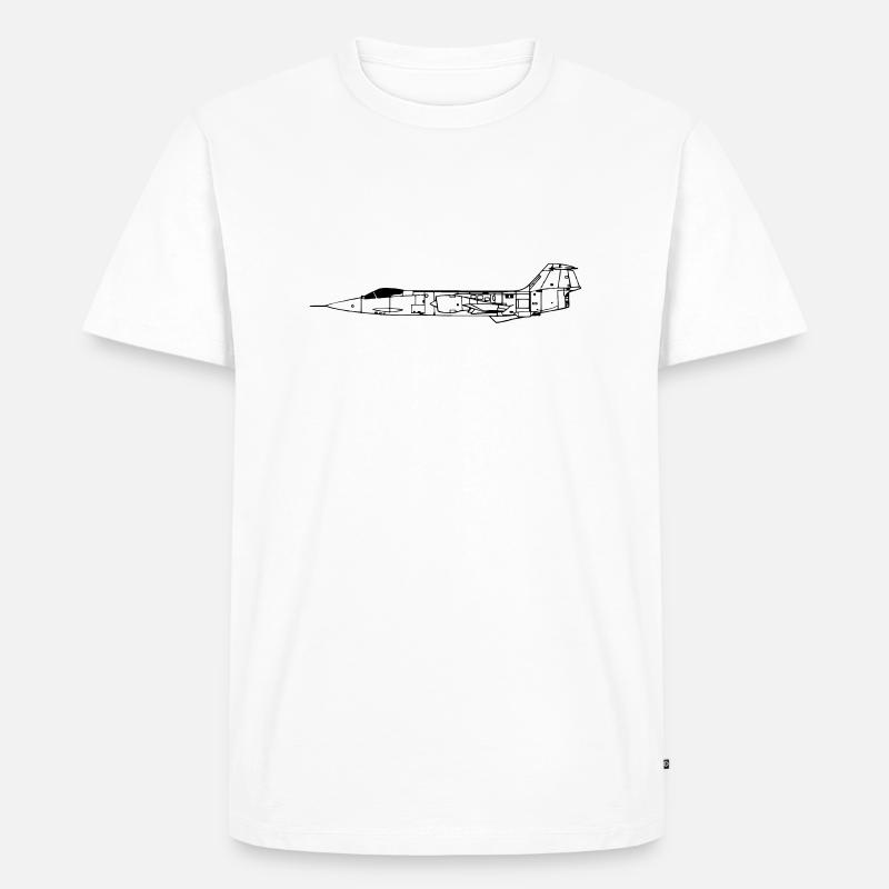 f104_vec_1 de - Männer Premium Bio T-Shirt - Weiß