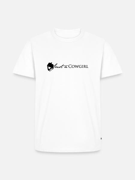 JaC's Einzeiler - Männer Premium Bio T-Shirt - Weiß
