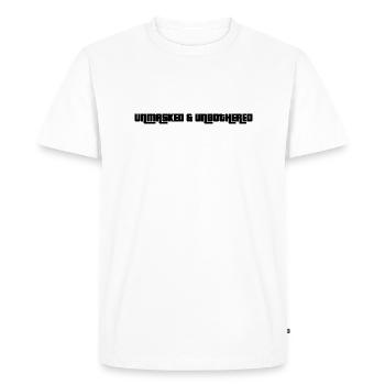 Neurodivergent - T-shirt Premium bio Homme - blanc - Devant - Nico (187cm)