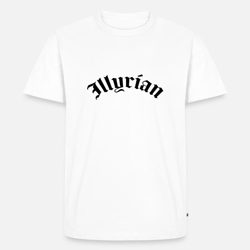 illyrian - Männer Premium Bio T-Shirt - Weiß