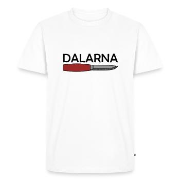 Dalarna - Men's Premium Organic T-Shirt - white - Front - Nico (187cm)