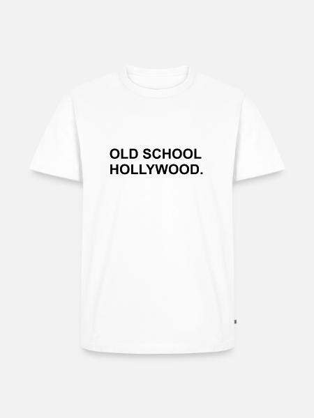 Old School Hollywood - Men's Premium Organic T-Shirt - white