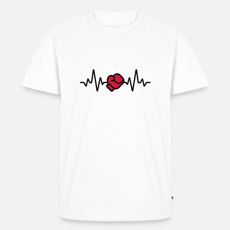 Boxe - T-shirt Premium bio Homme - blanc