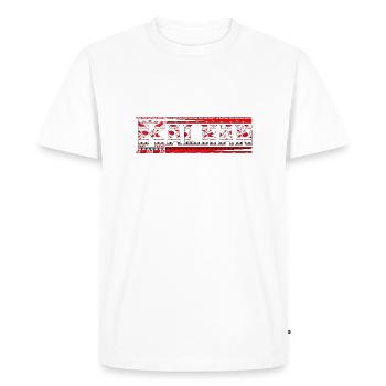 exyu balkan rock bosna croatia serbia - Men's Premium Organic T-Shirt - white - Front - Nico (187cm)