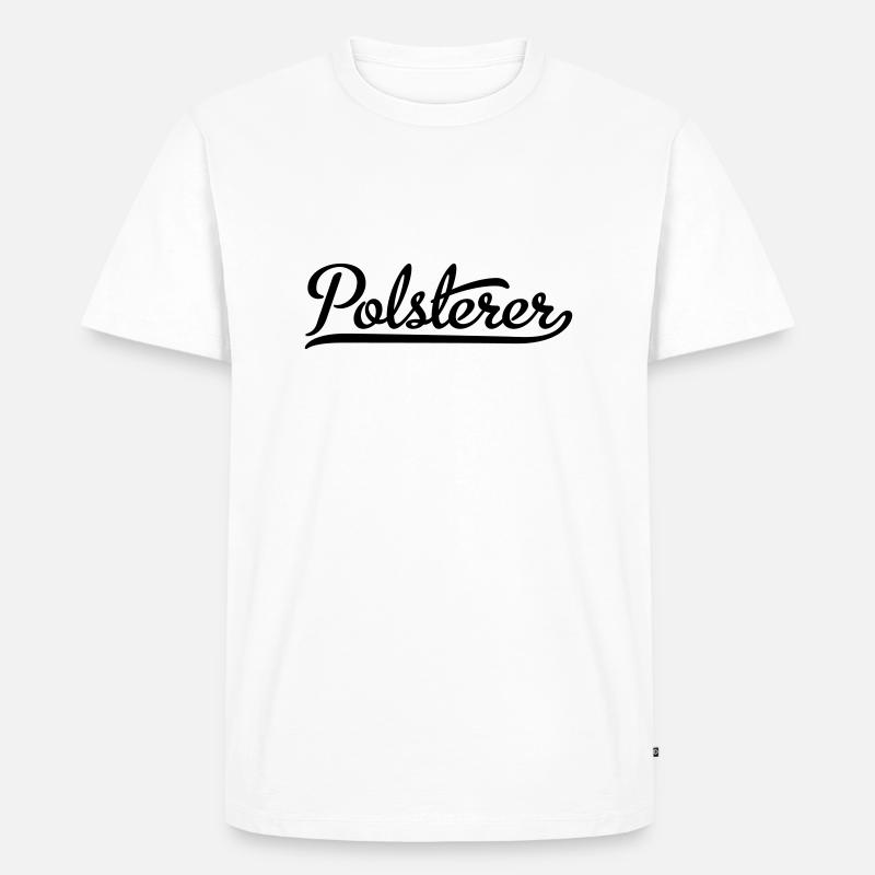 Posterer - Männer Premium Bio T-Shirt - Weiß