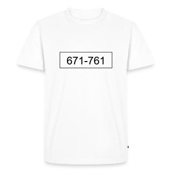 Tank cracker carnival - Men's Premium Organic T-Shirt - white - Front - Nico (187cm)
