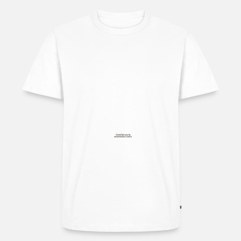 Gefrees - Männer Premium Bio T-Shirt - Weiß