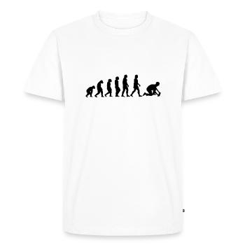 Floor Layers Parquet Layers Floor Layers Carpet Layers - Men's Premium Organic T-Shirt - white - Front - Nico (187cm)