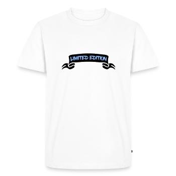 Édition limitée - T-shirt Premium bio Homme - blanc - Devant - Nico (187cm)