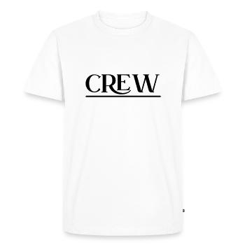 crew - Men's Premium Organic T-Shirt - white - Front - Nico (187cm)