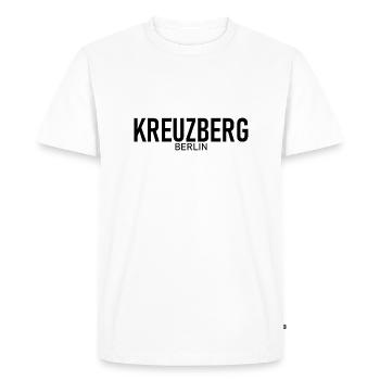 Kreuzberg - Berlin - Allemagne - Allemagne - T-shirt Premium bio Homme - blanc - Devant - Nico (187cm)