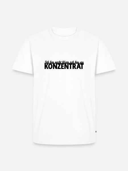 klein - Männer Premium Bio T-Shirt - Weiß