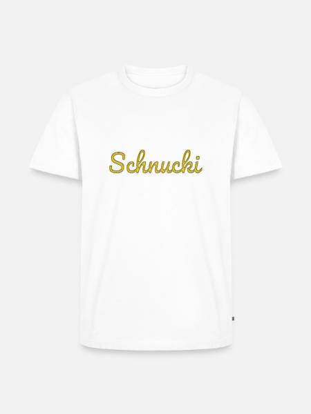 Schnucki - Männer Premium Bio T-Shirt - Weiß