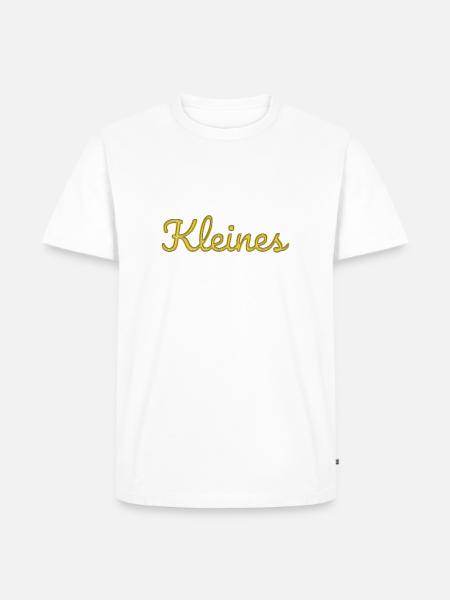 Kleines - Männer Premium Bio T-Shirt - Weiß