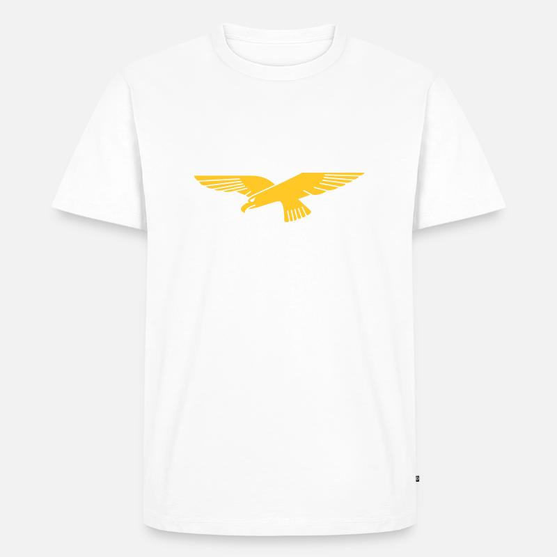 Luftwaffe - Männer Premium Bio T-Shirt - Weiß