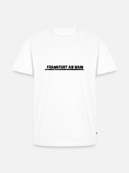 Frankfurt am Main - Männer Premium Bio T-Shirt - Weiß