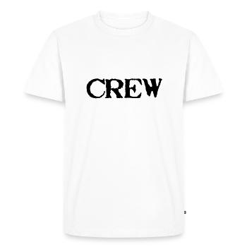 Crew - T-shirt Premium bio Homme - blanc - Devant - Nico (187cm)
