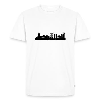 Casablanca - Men's Premium Organic T-Shirt - white - Front - Nico (187cm)
