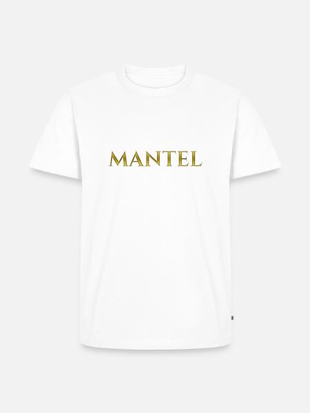 Mantel - Männer Premium Bio T-Shirt - Weiß