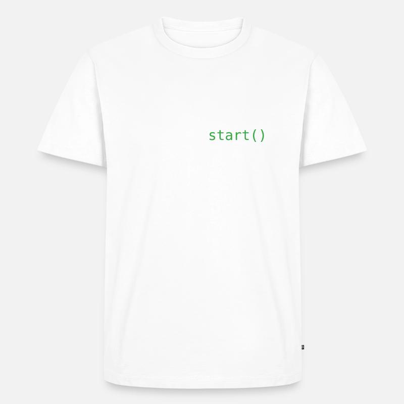 Start ins Wochenende - Männer Premium Bio T-Shirt - undefined