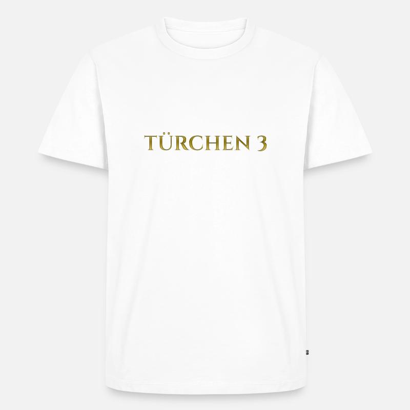 Türchen 3 - Männer Premium Bio T-Shirt - Weiß