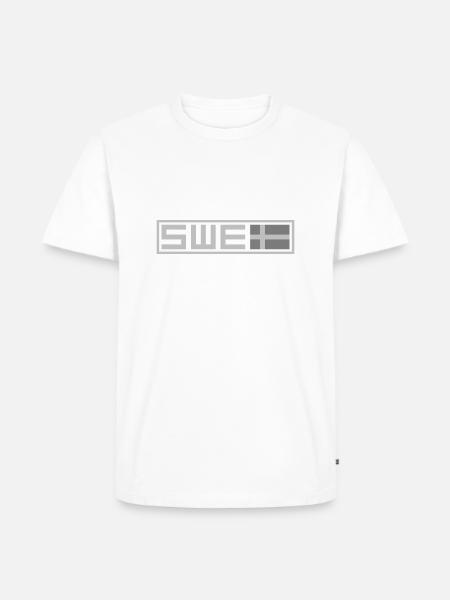 Swedish tactical - Men's Premium Organic T-Shirt - white