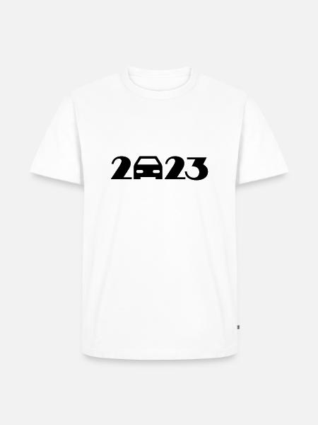 Travel, road trip, holiday 2023 - Men's Premium Organic T-Shirt - white