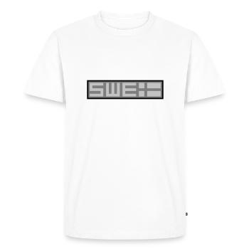 Tactique suédoise - T-shirt Premium bio Homme - blanc - Devant - Nico (187cm)