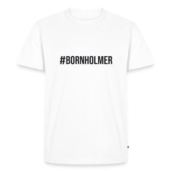 Bornholmer - T-shirt Premium bio Homme - blanc - Devant - Nico (187cm)