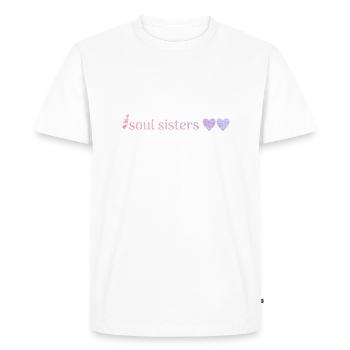 amis - T-shirt Premium bio Homme - blanc - Devant - Nico (187cm)