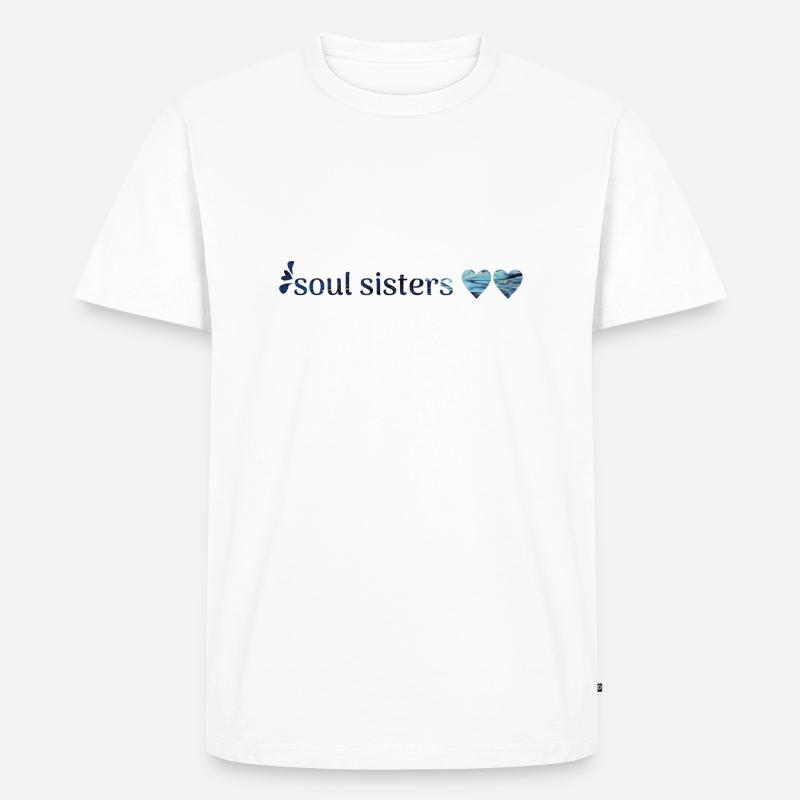 Freunde - Männer Premium Bio T-Shirt - Weiß