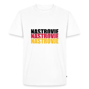 Nastrovje Germany Germany Fan Shirt - Men's Premium Organic T-Shirt - white - Front - Nico (187cm)