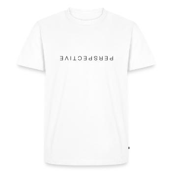 Perspective - T-shirt Premium bio Homme - blanc - Devant - Nico (187cm)