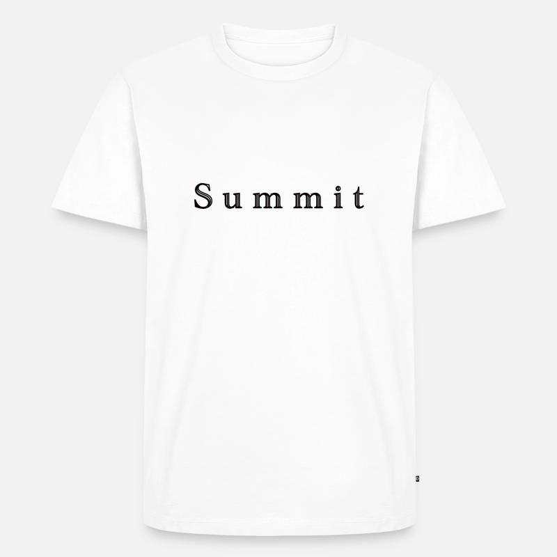 Summit - T-shirt Premium bio Homme - blanc