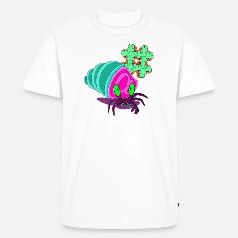 PRIMITIVE DOMÄNE - Männer Premium Bio T-Shirt - Weiß