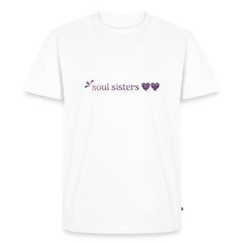 Amis - T-shirt Premium bio Homme - blanc - Devant - Nico (187cm)